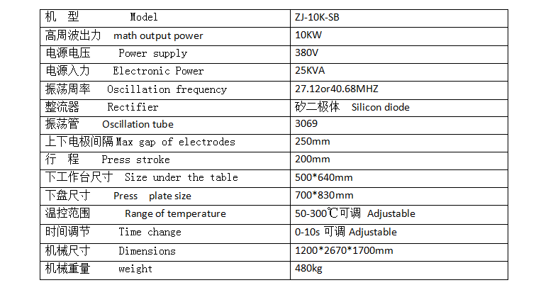 汽車腳墊熱合機參數(shù) 汽車腳墊熱合機參數(shù)